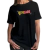 Coolcage Manifest Ke Sath Hard Work Unisex Oversized Black Tshirt