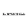 Coolcage laptop, phone Stickers (23) I'm Developer Laptop phone coding stickers - Coolcage