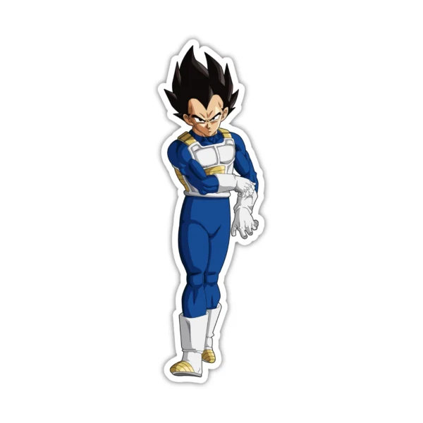 Coolcage laptop, phone Stickers (3) Vegeta Laptop phone stickers - Coolcage