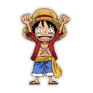 kid luffy Laptop phone stickers - Coolcage