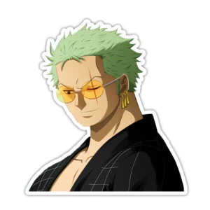 Coolcage laptop, phone Stickers (43) Roronoa Zoro Laptop phone stickers - Coolcage