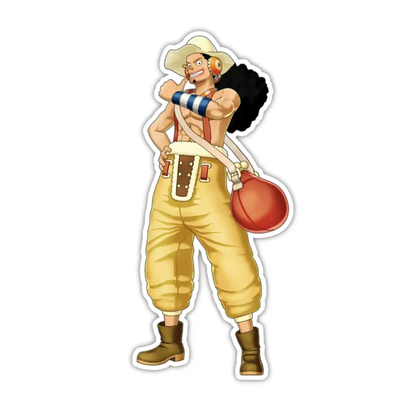 Coolcage laptop, phone Stickers (50) Usopp Laptop phone stickers - Coolcage