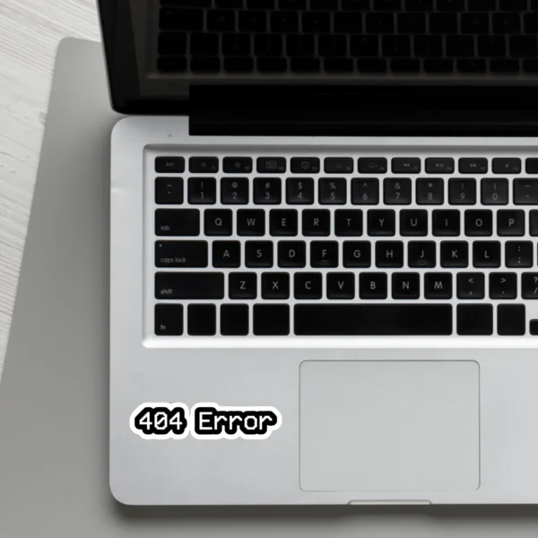 Coolcage laptop phone stickers (21) 404Error Laptop phone coding stickers - Coolcage
