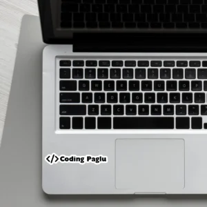 CodingPaglu Laptop phone coding stickers - Coolcage