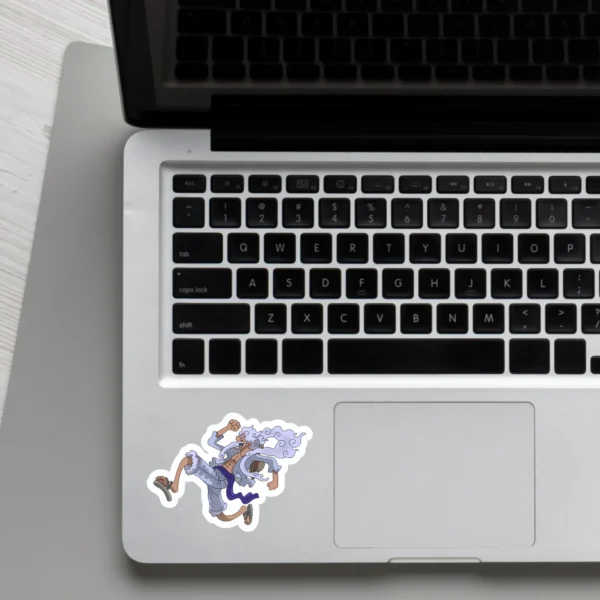 Coolcage laptop phone stickers (3) Gear 5 Luffy Laptop phone stickers - Coolcage