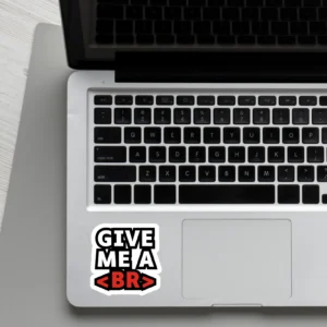 Give me a break Laptop phone coding stickers - Coolcage