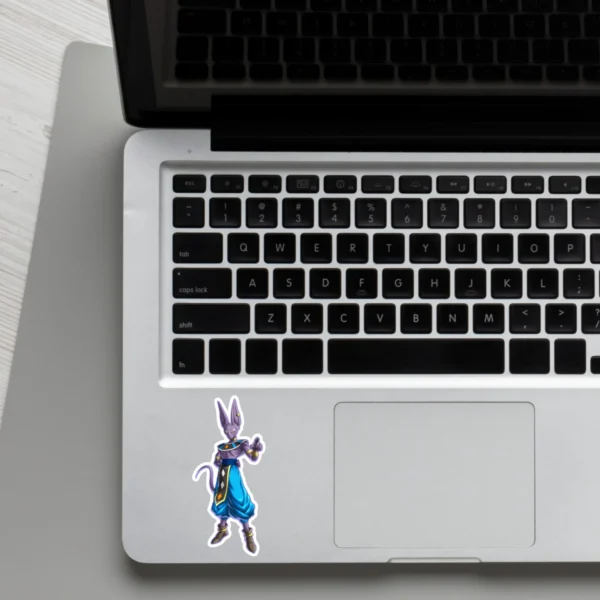 Coolcage laptop phone stickers (33) Beerus Laptop phone stickers - Coolcage