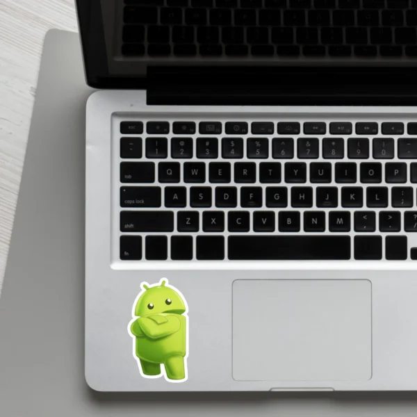 Coolcage laptop phone stickers (34) Android Character Laptop phone coding stickers - Coolcage
