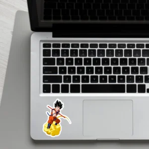 Flying Nimbus Goku Laptop phone stickers - Coolcage