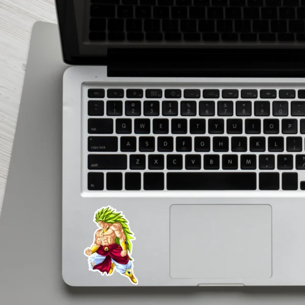 Coolcage laptop phone stickers (41) Broly Legendary Super Saiyan DBZ Laptop phone stickers - Coolcage