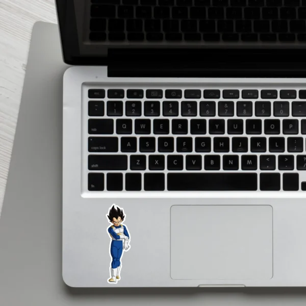 Coolcage laptop phone stickers (42) Vegeta Laptop phone stickers - Coolcage