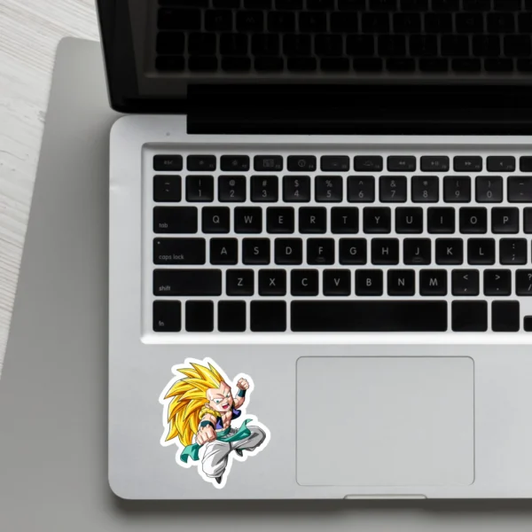 Coolcage laptop phone stickers (45) super Gotenks Laptop phone stickers - Coolcage