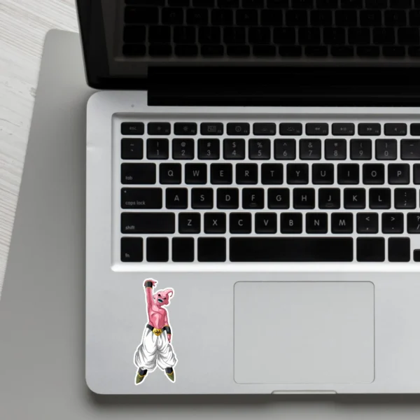 Coolcage laptop phone stickers (49) Kid Majin Boo Laptop phone stickers - Coolcage