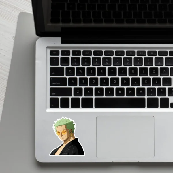 Coolcage laptop phone stickers (9) Roronoa Zoro Laptop phone stickers - Coolcage