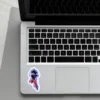 stickers (2) Goku Saiyan Blue Sticker